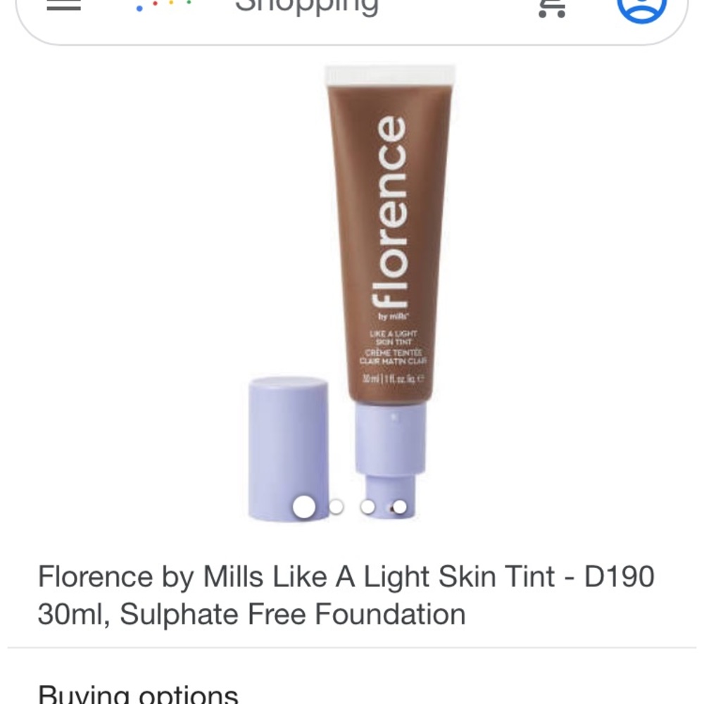 A moisturizing skin tint